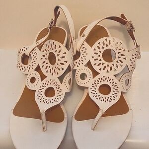 White Summer Sandal